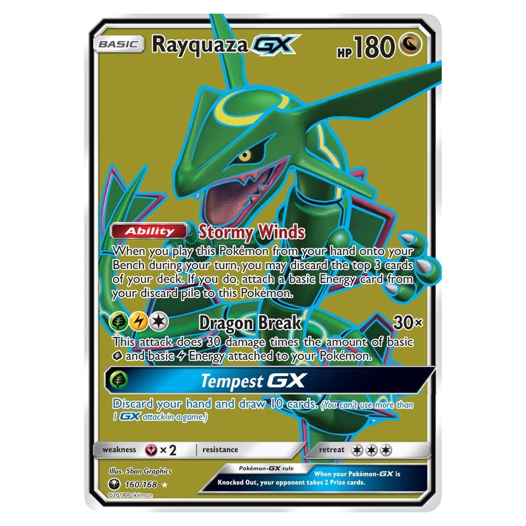 Rayquaza GX 160/168 - Celestial Storm
