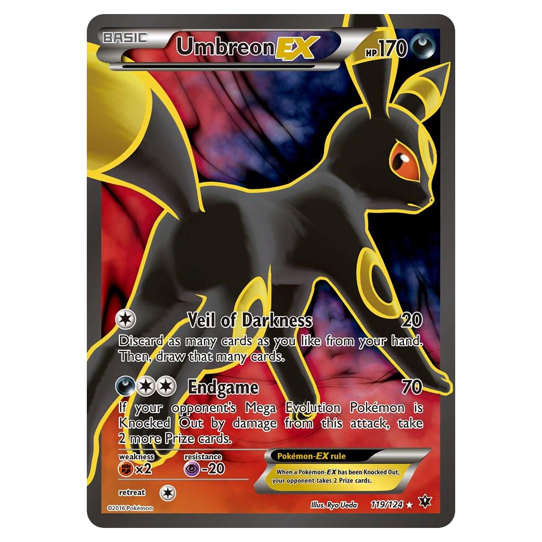 Umbreon EX 119/124 - Fates Collide