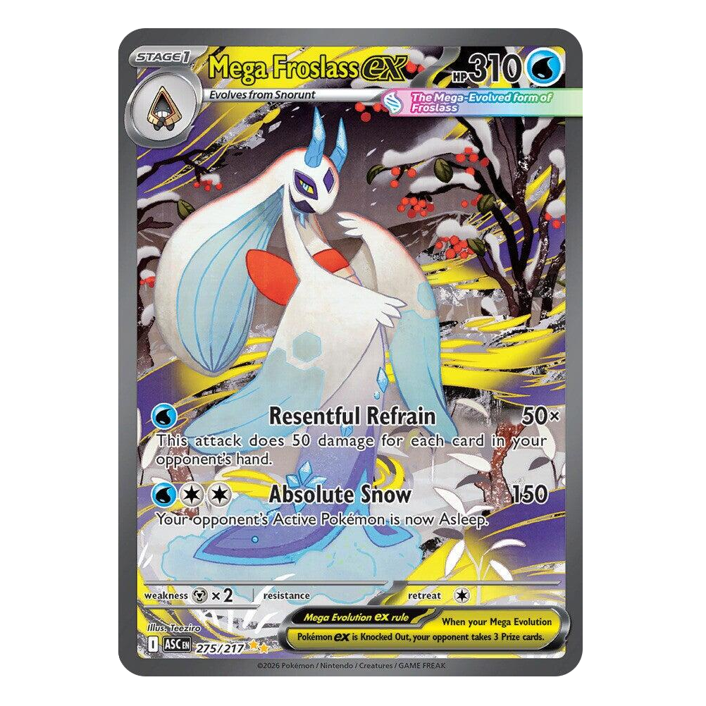 Mega Froslass EX 275/217 - Ascended Heroes