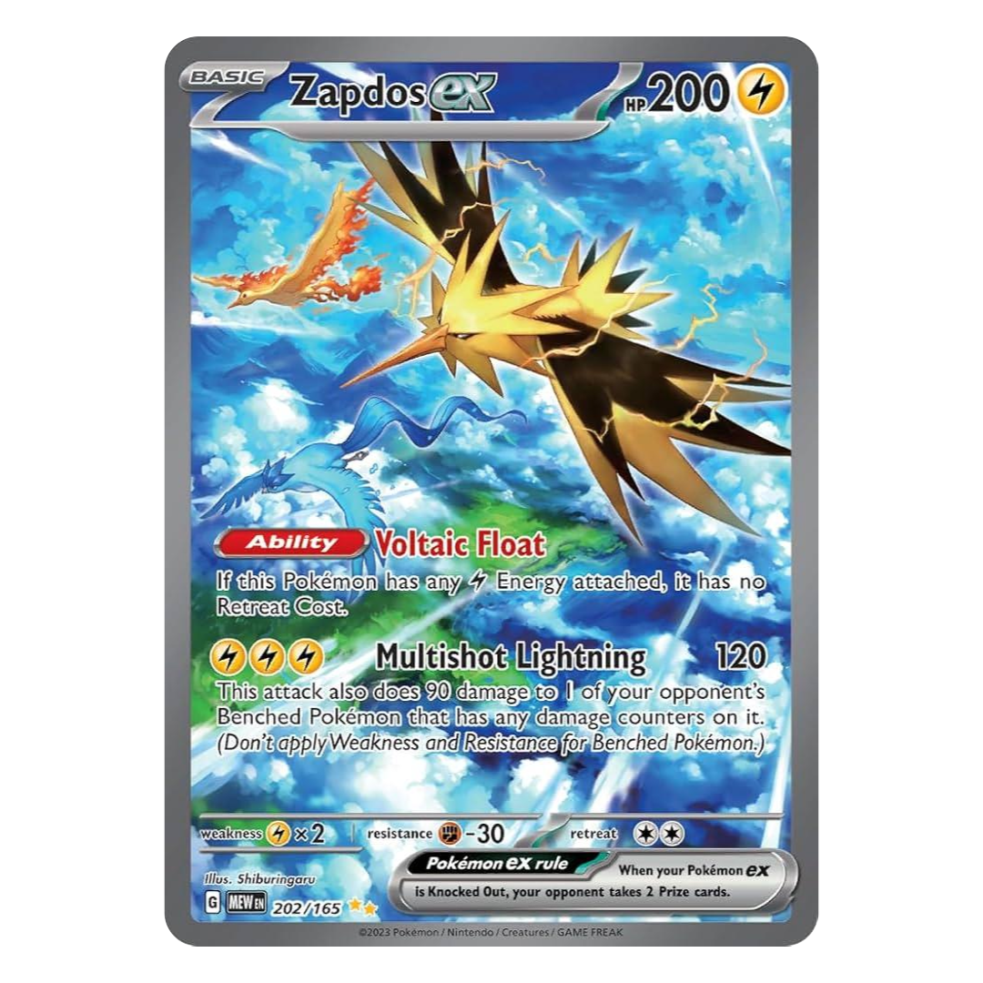 Zapdos EX 202/165 - 151