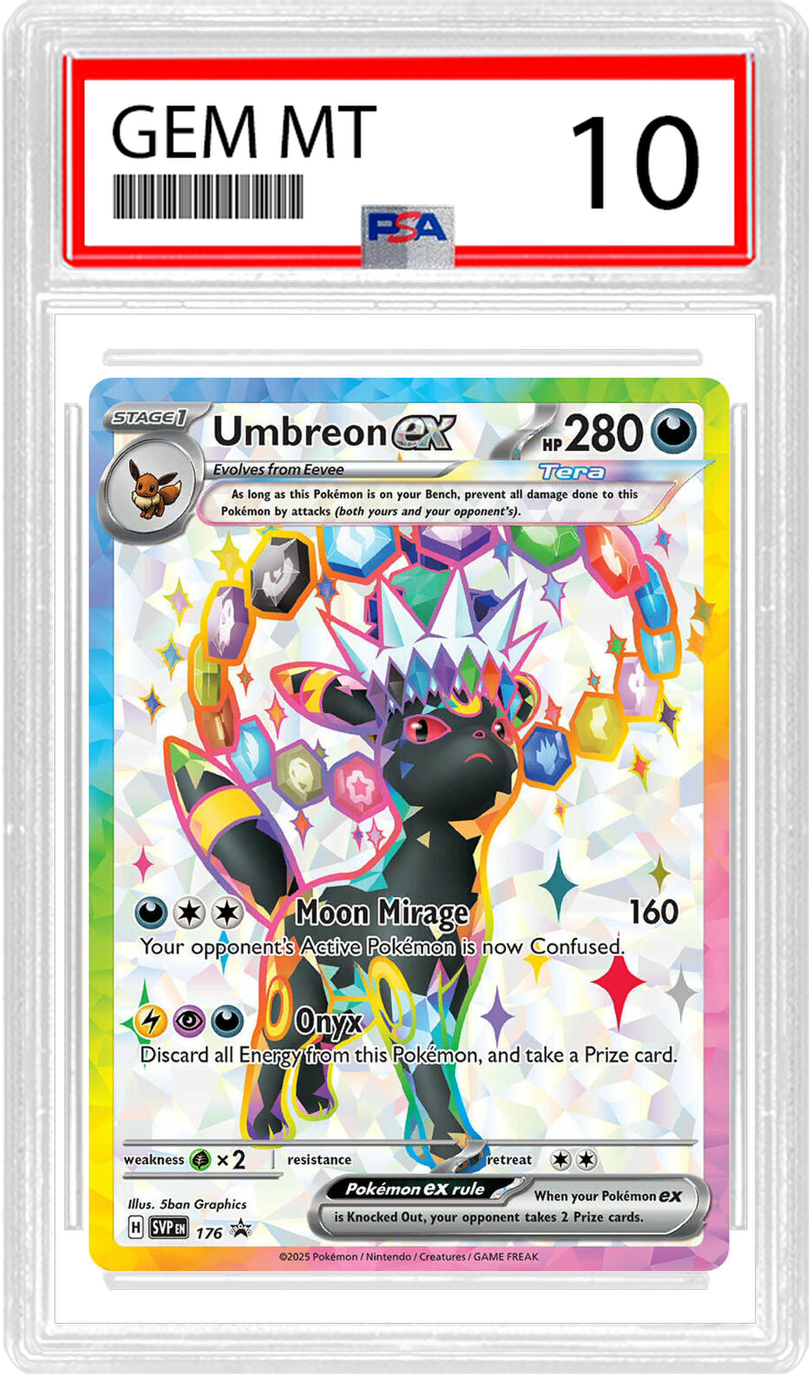 PSA 10 Umbreon ex SVP 176 - Scarlet & Violet Promo