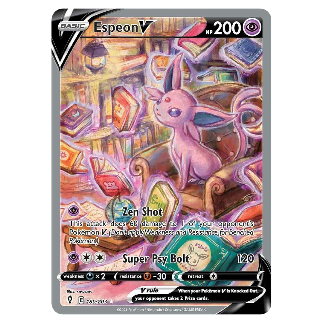 Espeon V 180/203 - Evolving Skies
