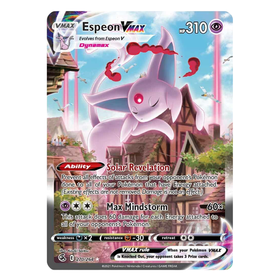 Espeon VMAX 270/264 - Fusion Strike