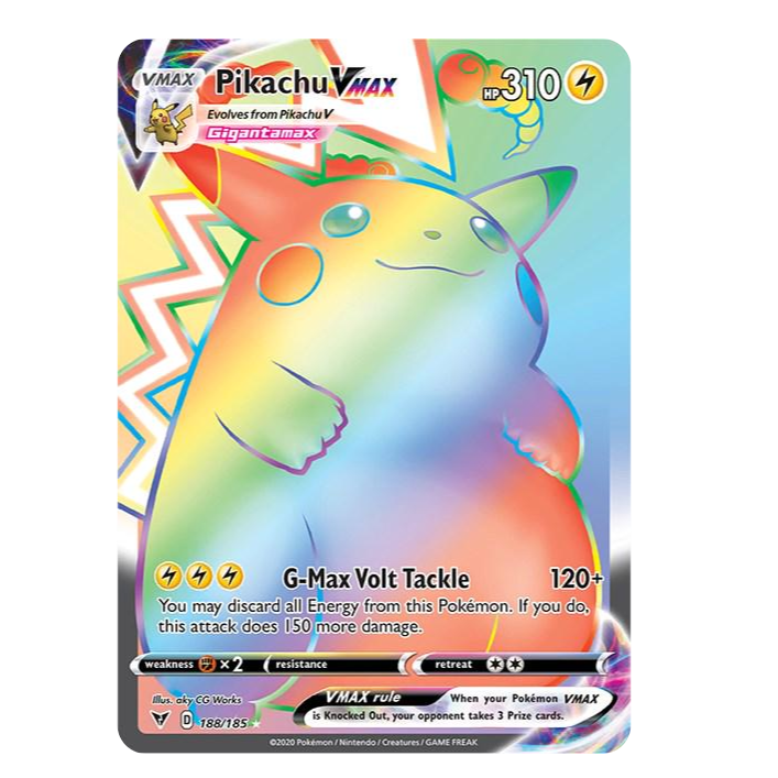Pikachu VMAX 188/185 - Vivid Voltage
