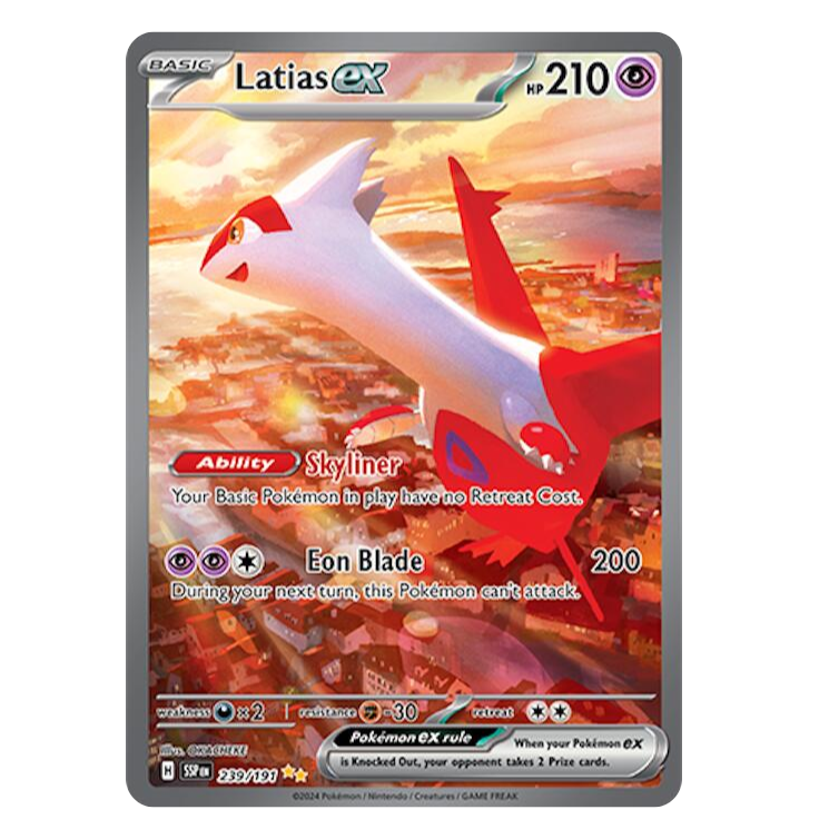 Latias EX 239/191 - Surging Sparks