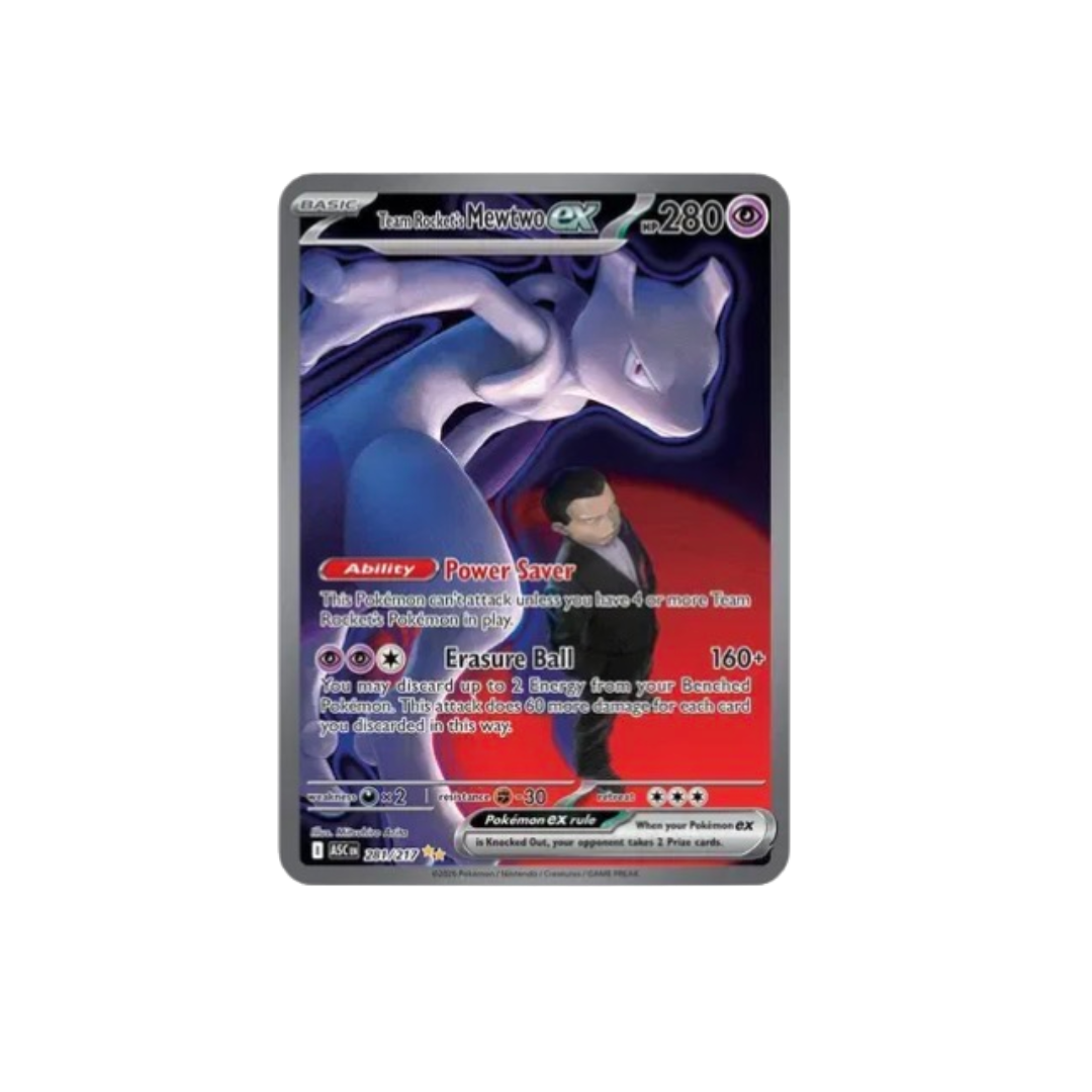 Team Rocket’s MewTwo EX 281/217 - Ascended Heroes