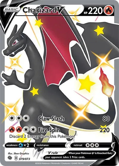 Charizard V (Secret) 079/73 - Champion's Path