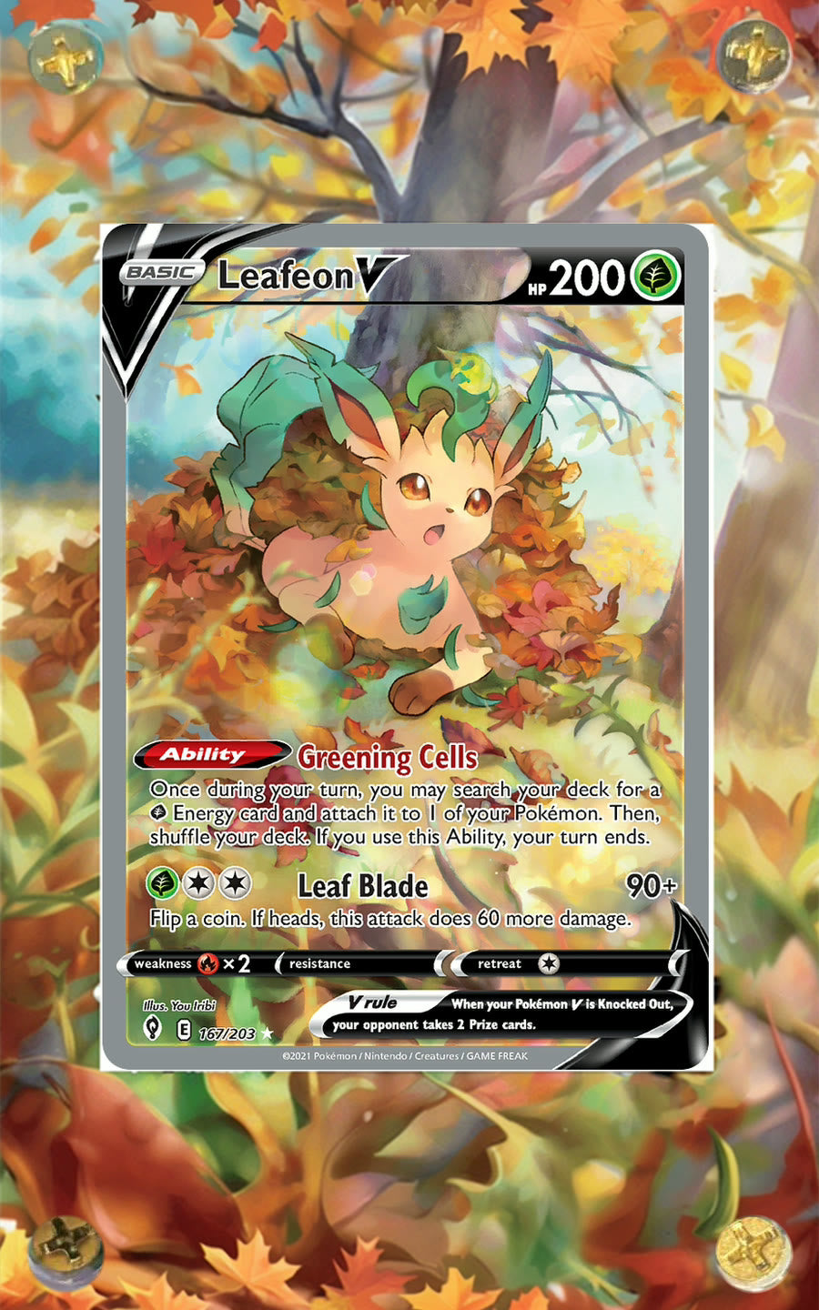 Case acrylique Jolt - design Leafeon V 167