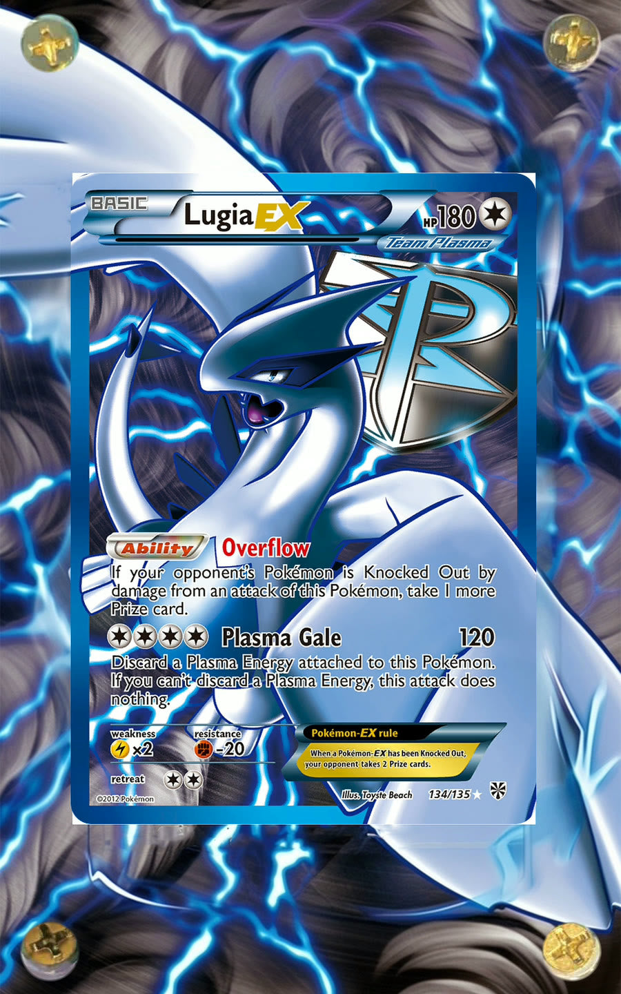 Case acrylique Jolt - design Lugia-EX 134