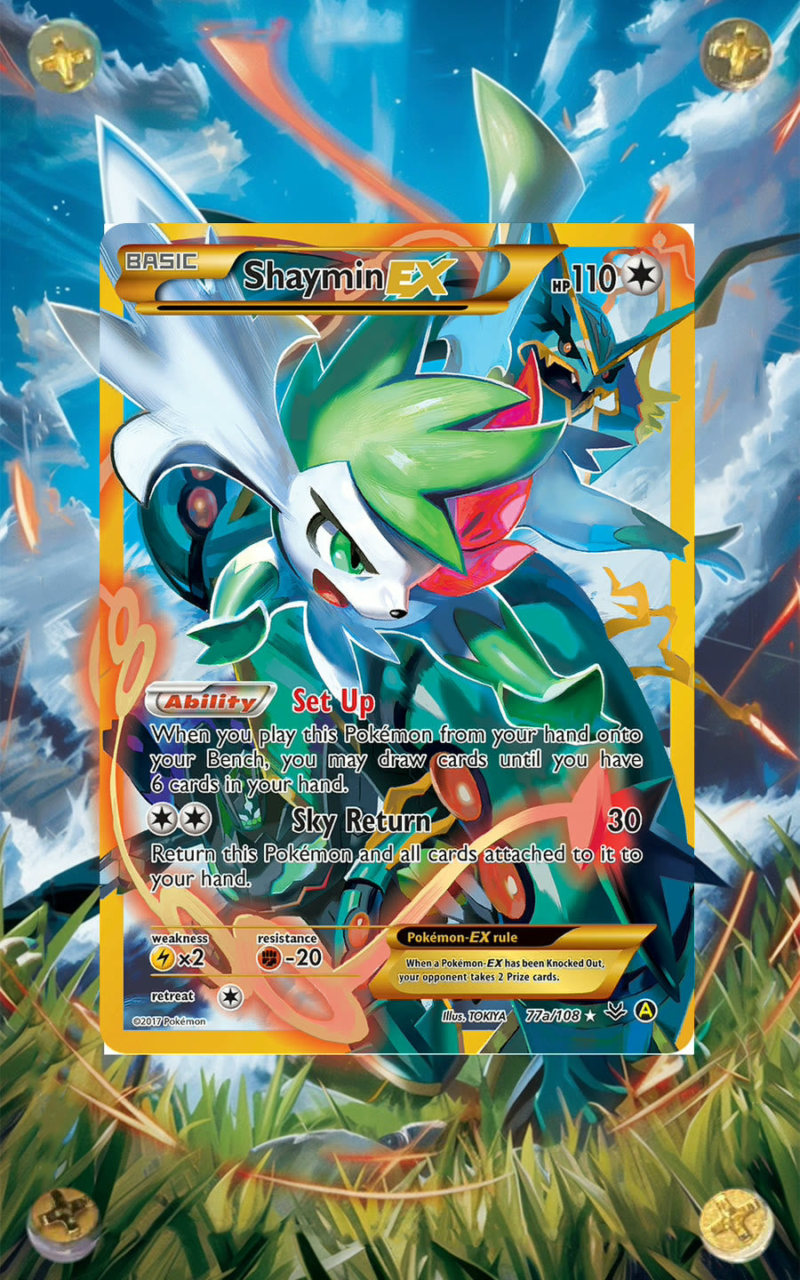Case acrylique Jolt - design Shaymin-EX 77a