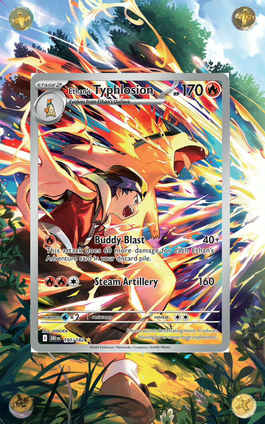 Case acrylique Jolt - design Ethan's Typhlosion 190