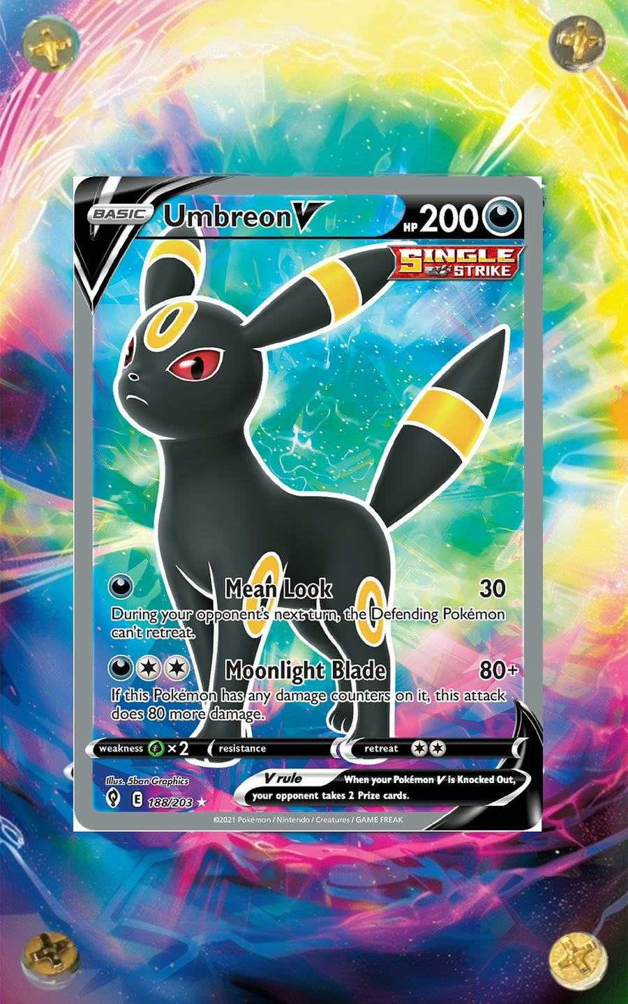 Case acrylique Jolt - design Umbreon V 188