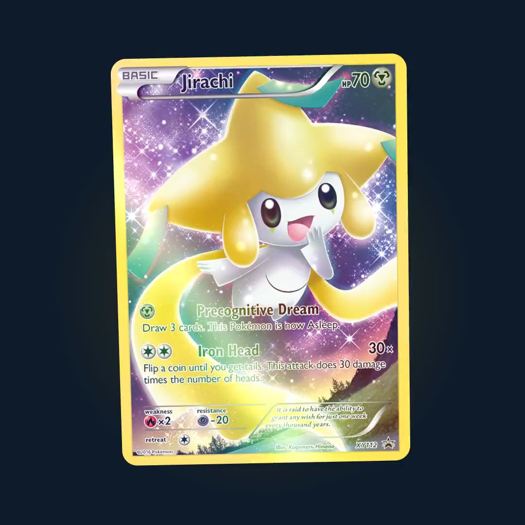 Jirachi XY112 - vidéo holo