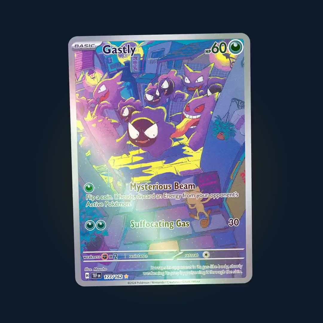 Gastly 177/162 - vidéo holo