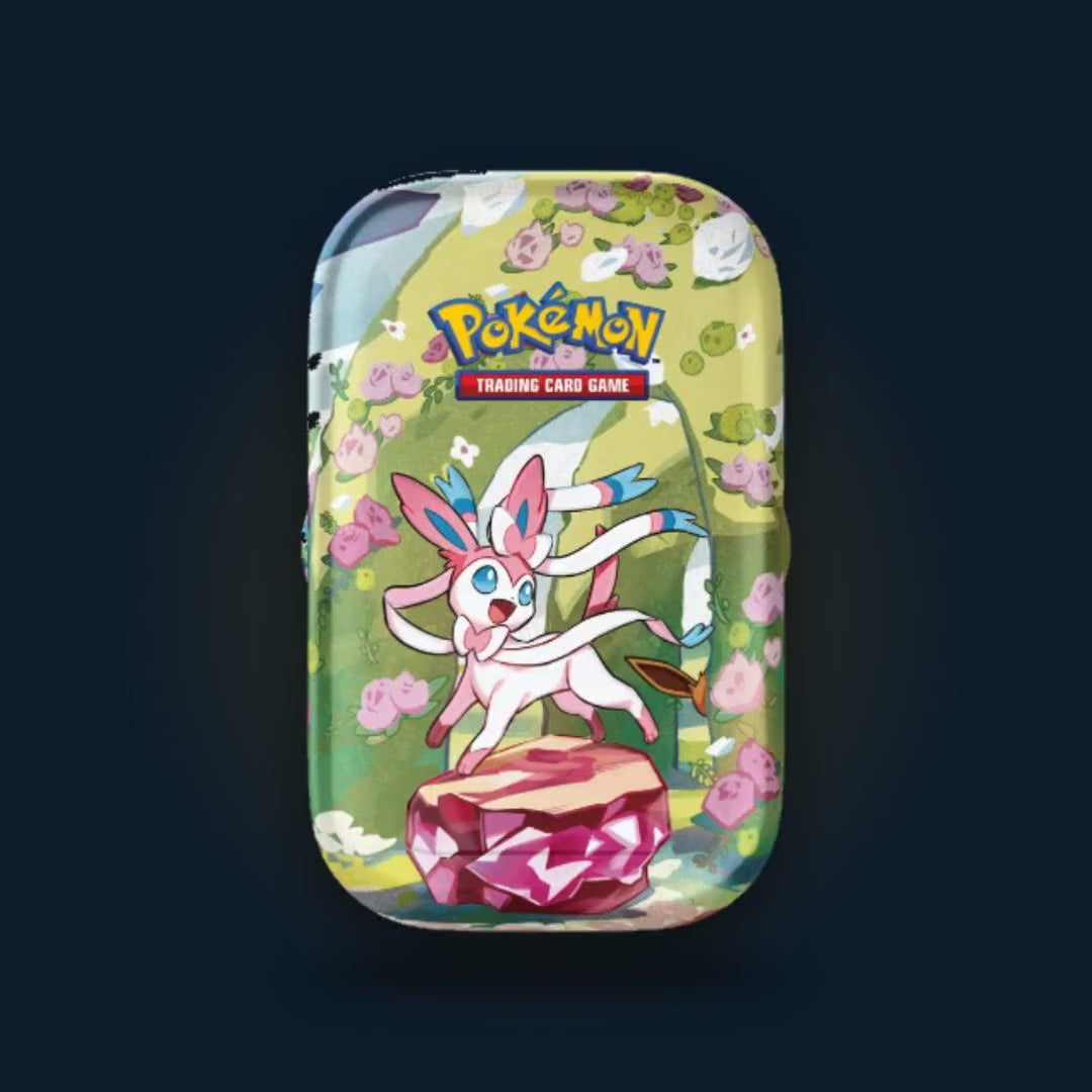 Prismatic Evolutions Mini Tin (Sylveon) - vidéo