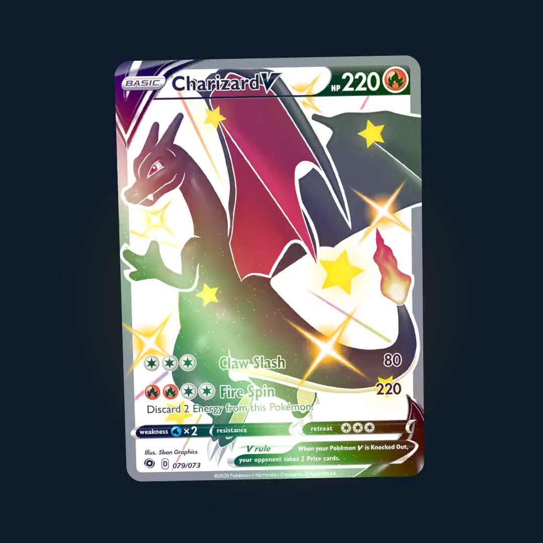 Charizard V 079/73 - vidéo holo
