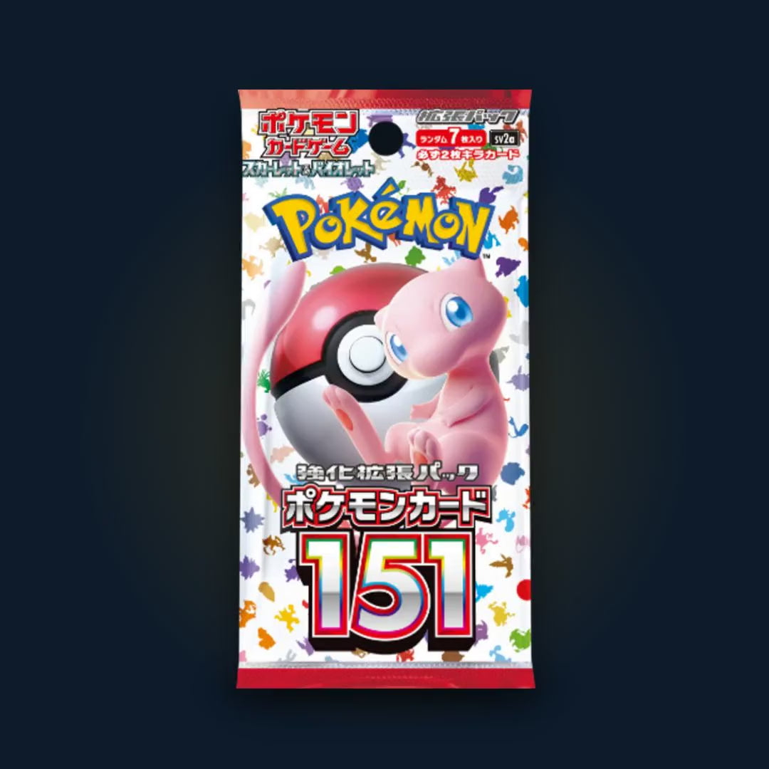 151 Booster Pack (JAP) - vidéo